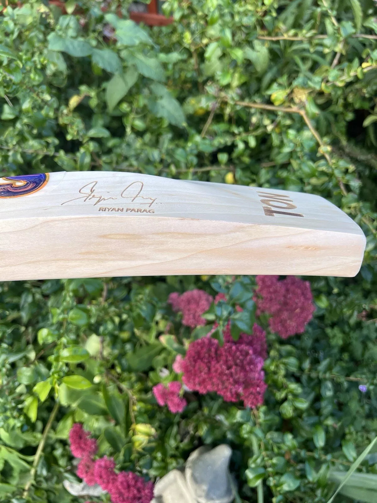 SS TON Riyan Parag Players Edition Cricket Bat Short Handle