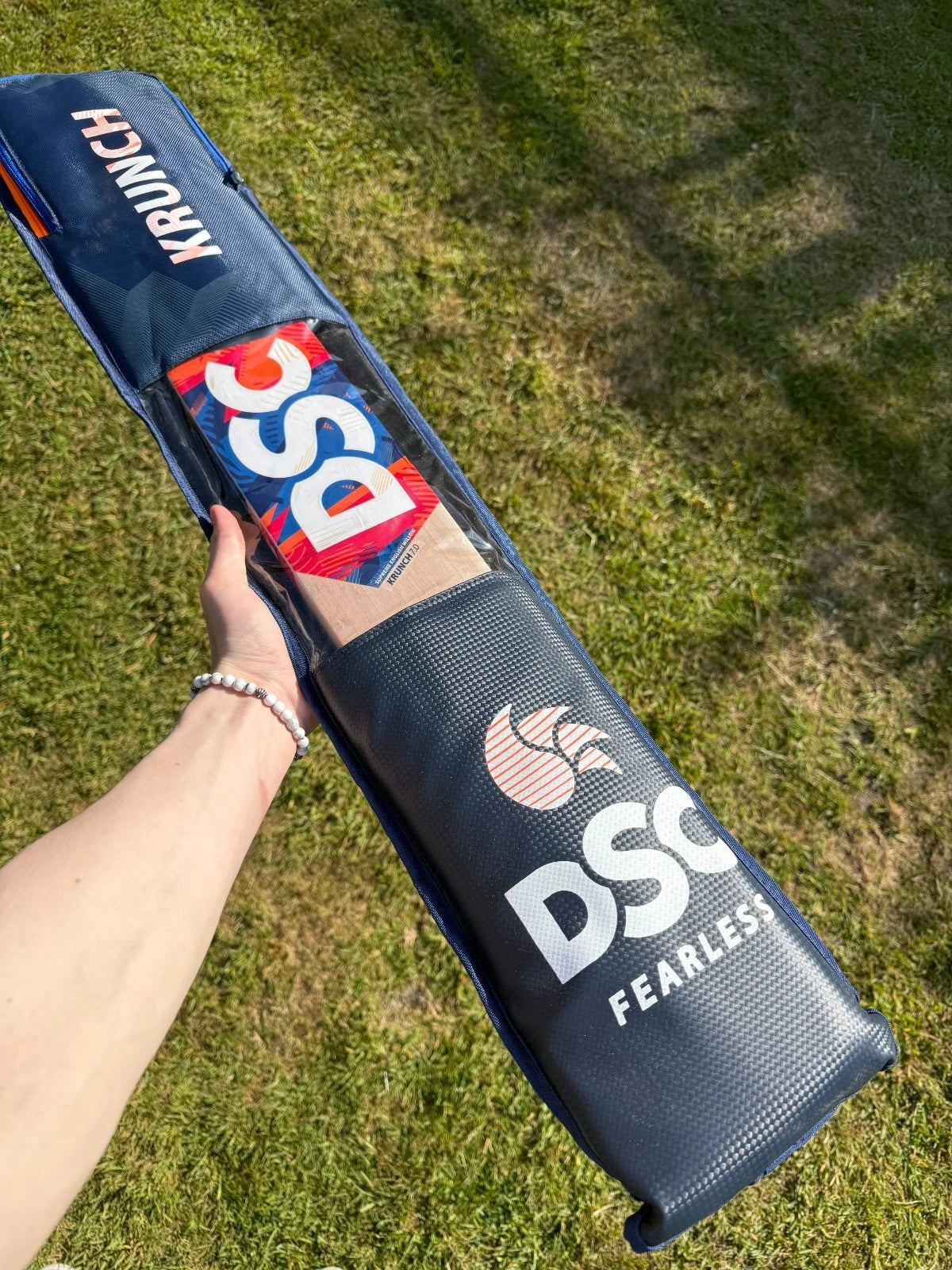 DSC Krunch 7.0 Lightweight Cricket Bat 2lbs 8oz
