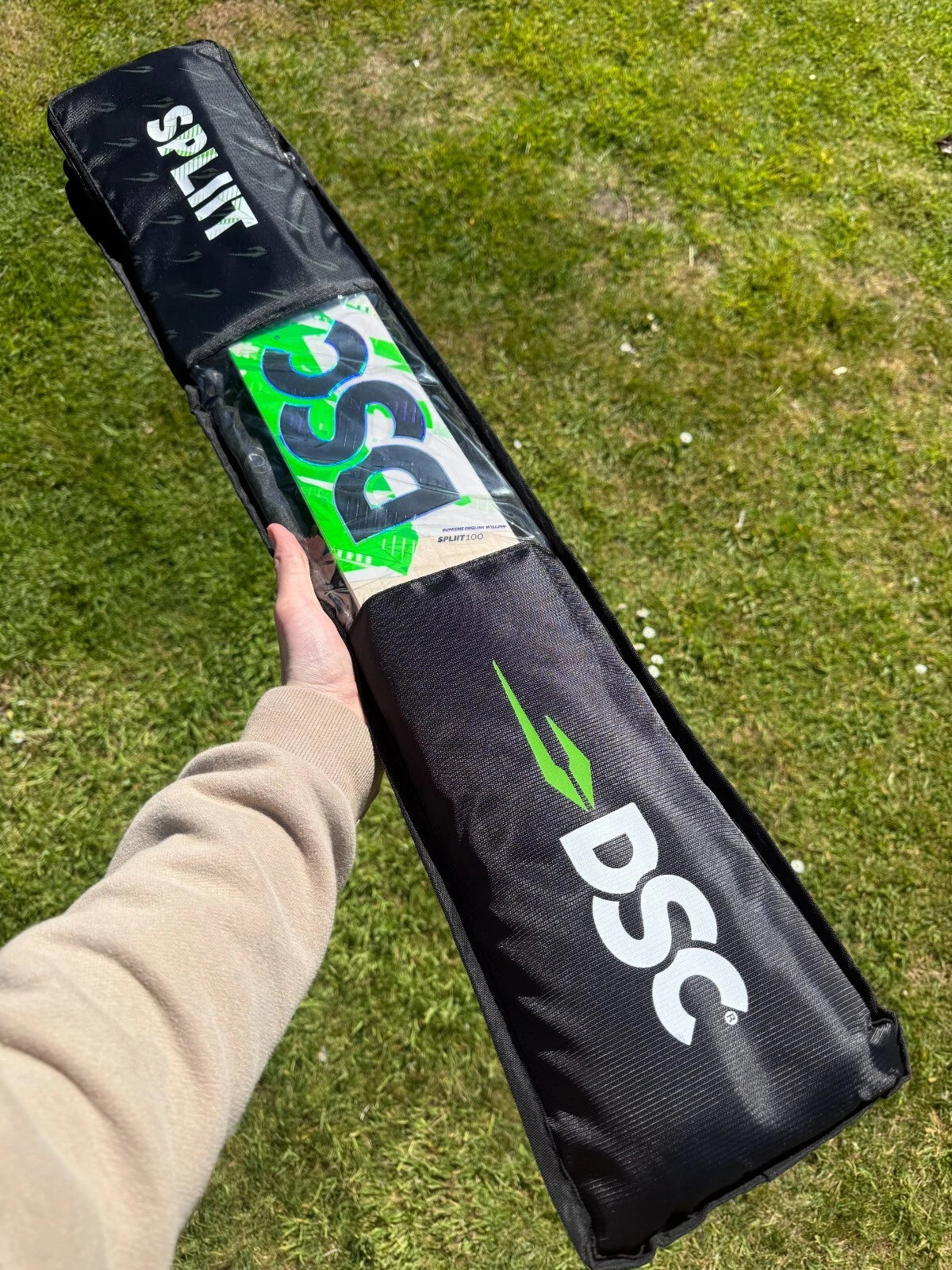 DSC Spliit100 Lightweight Cricket Bat 2lbs 9oz
