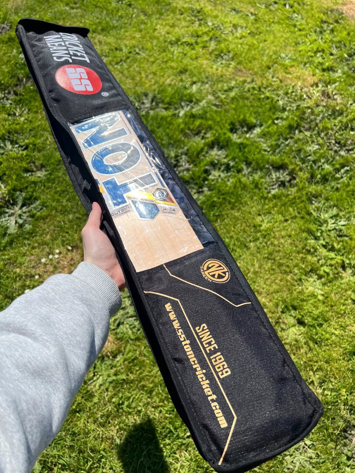 SS TON Gutsy Jonny Bairstow Cricket Bat 2lbs 9oz Short Handle