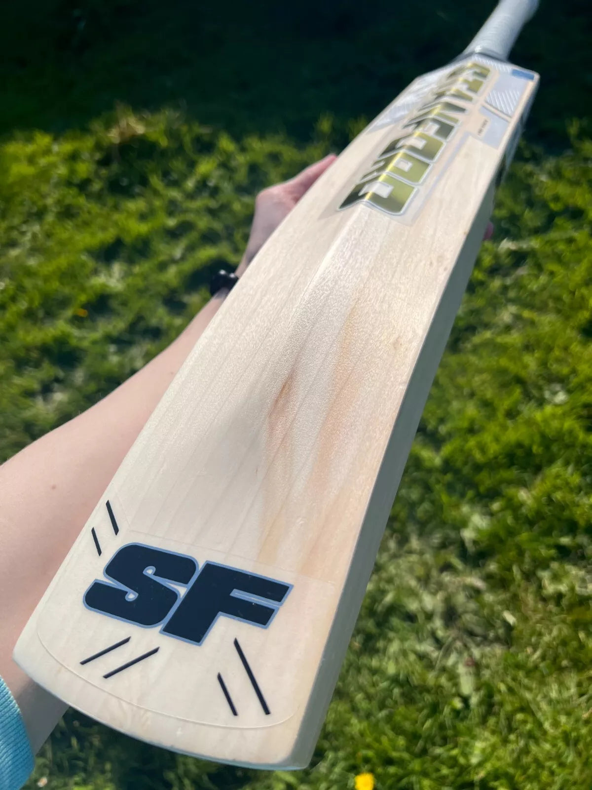 SF Sapphire Heritage Cricket Bat 2lbs 9oz Short Handle