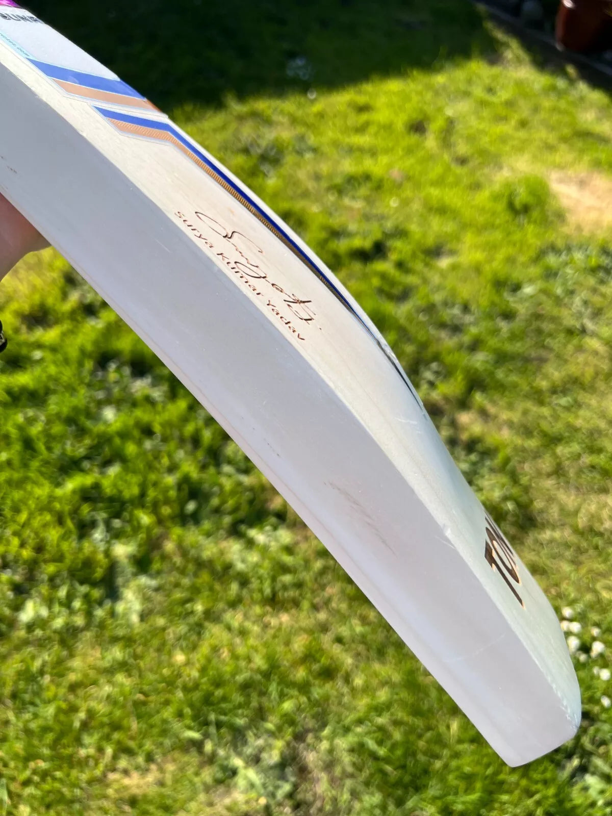 SS TON SKY Blaster Suryakumar Yadav Cricket Bat 2lbs 8oz Short Handle