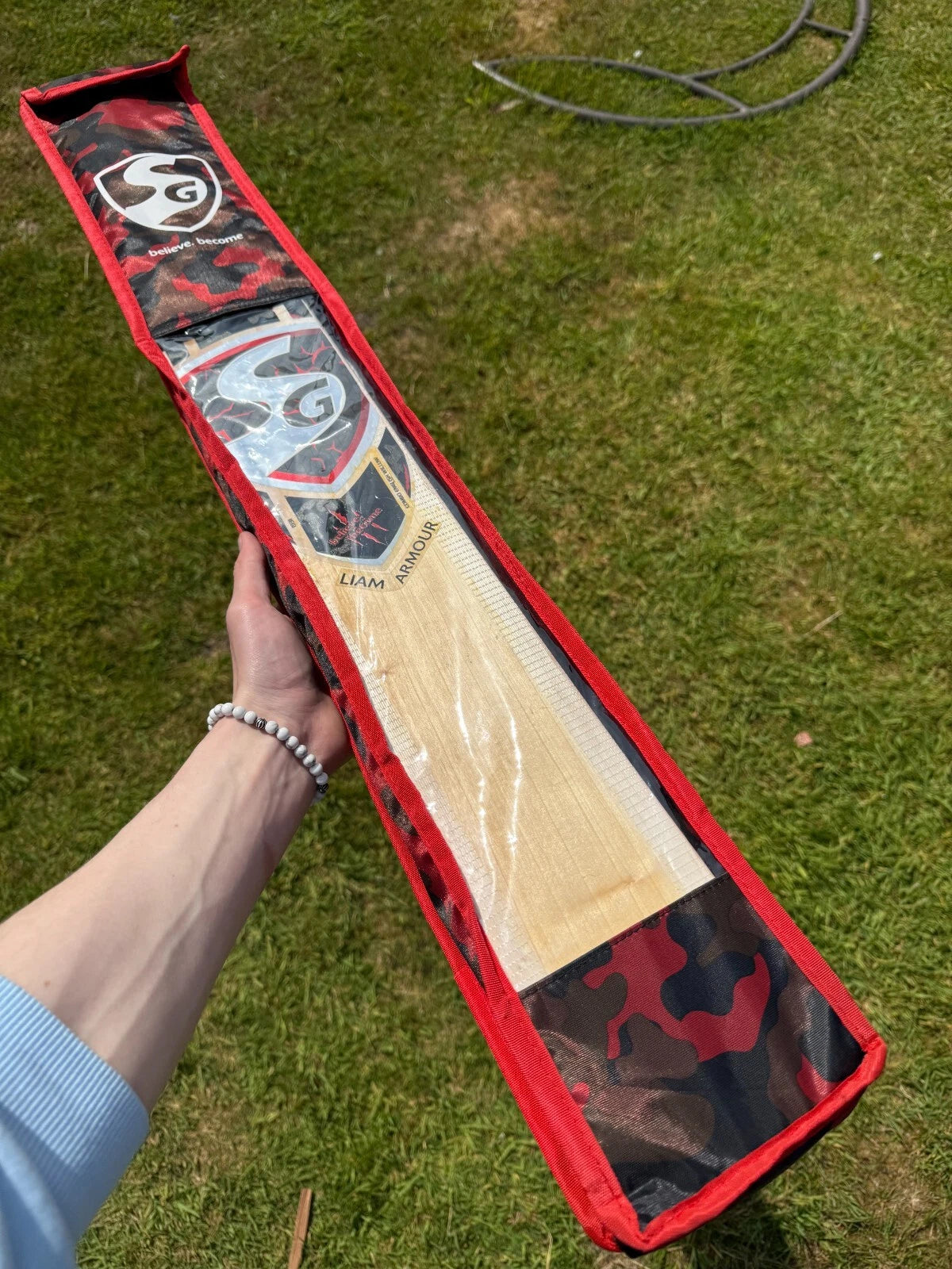 Liam Armour Lightweight Cricket Bat 2lbs 8oz