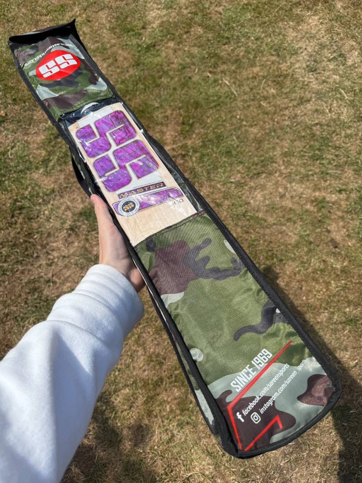 SS MASTER 500 Cricket Bat Short Handle 2.10