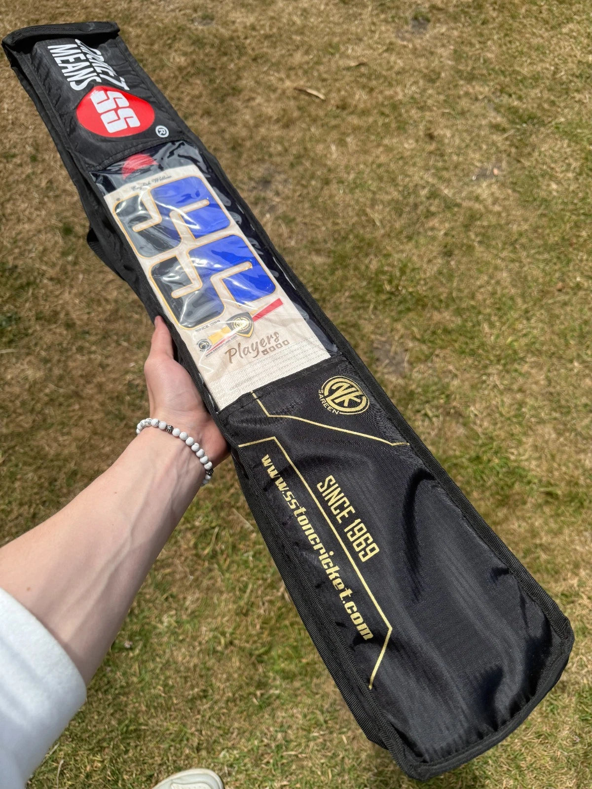 SS TON QDK Players Cricket Bat Short Handle 2lbs 10oz