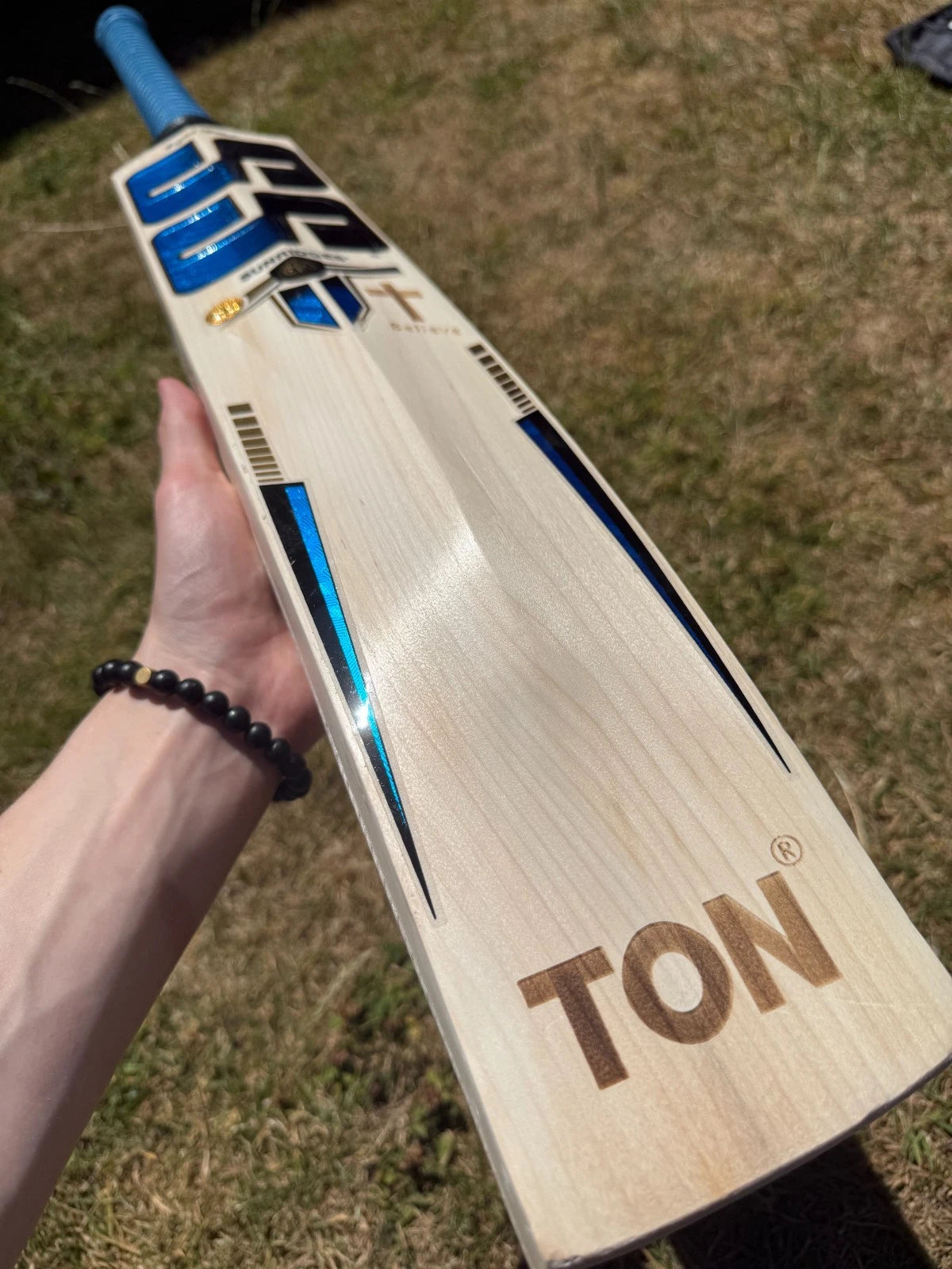 SS TON Nicholas Pooran Players Cricket Bat Short Handle