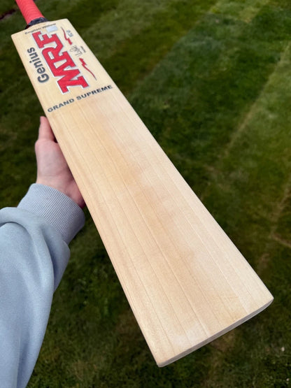 MRF Genius Grand Supreme Virat Kohli Cricket Bat Short Handle 2lbs 9oz