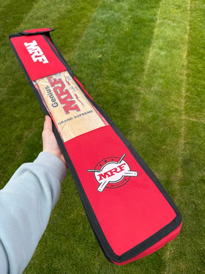 MRF Genius Grand Supreme Virat Kohli Cricket Bat Short Handle 2lbs 9oz