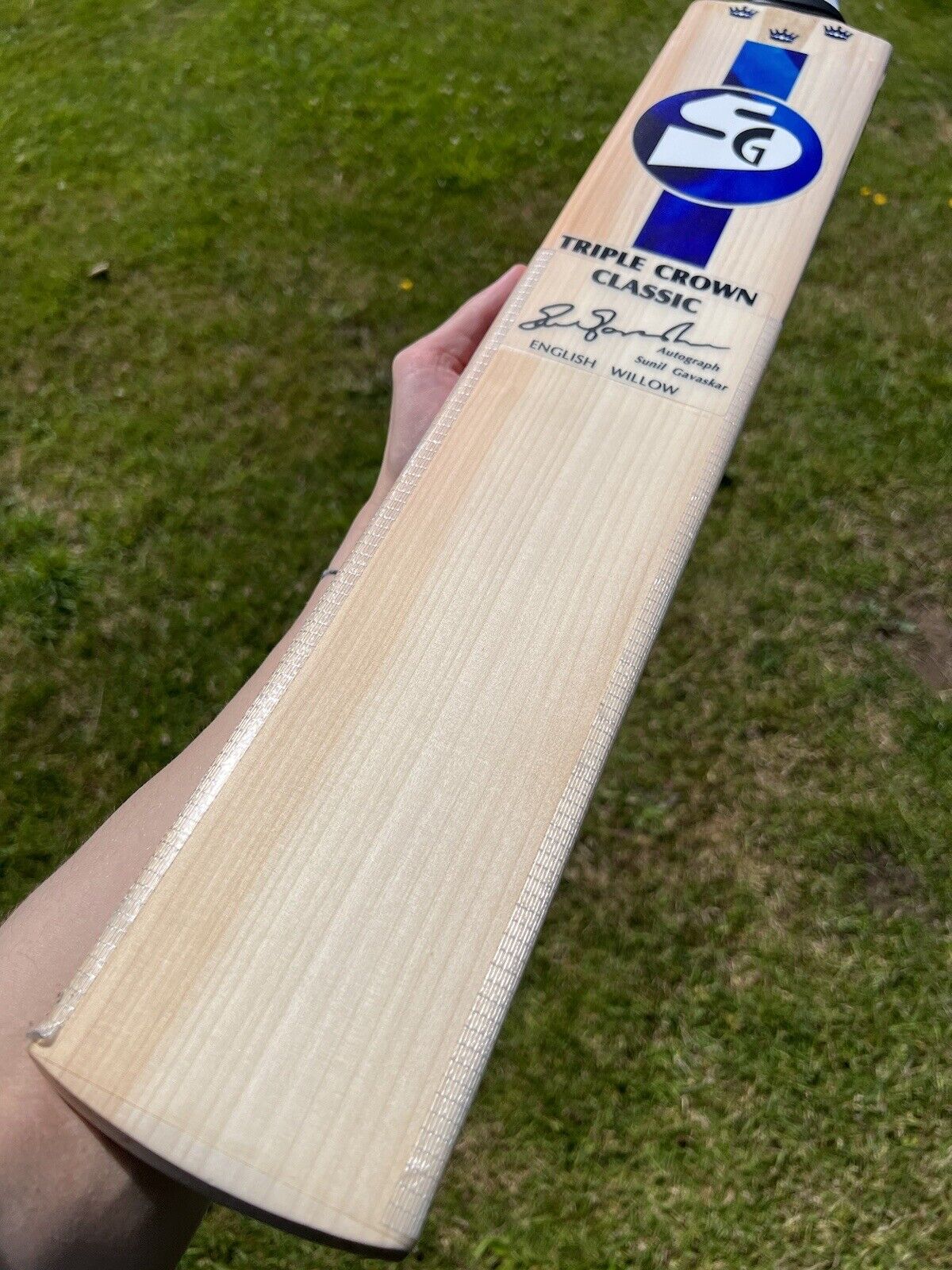 SG Triple Crown Classic Grade 1 Cricket Bat 2lbs 9oz